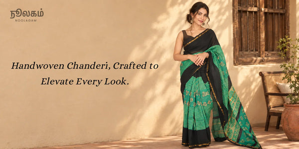 Chanderi silk cotton saree for the perfect look