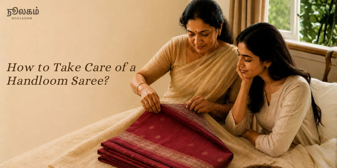 How to care for a handloom saree