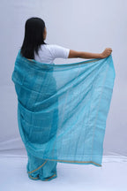 ChanderisilkcottonBagruprintedsareeinskybluewithwhitemotifsandzariborder_Noolagam_3