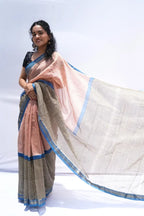 MaheshwaricottonsilkBagruprintedsareeinblushpinkandindigo_Noolagam_5