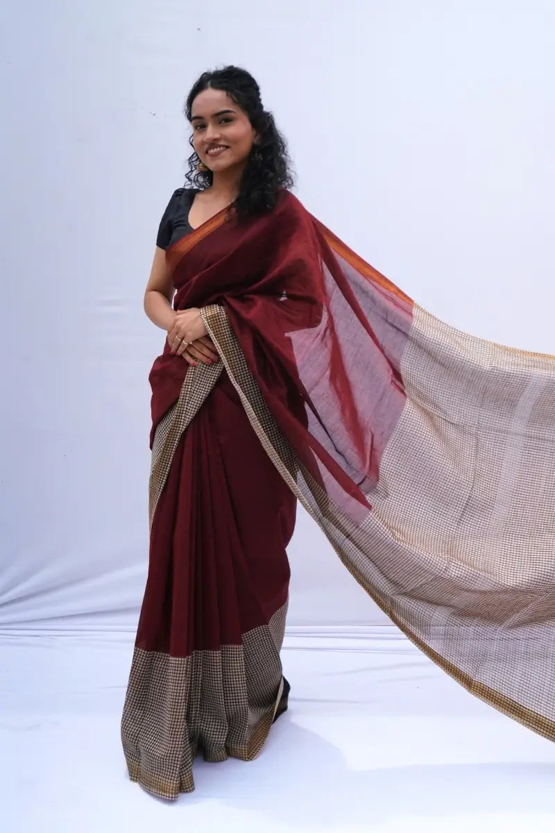 MaheshwaricottonsilkBagruprintedsareeinmaroonandbeigewithprintedpallu_Noolagam_5_e79d769e-3a19-4617-821d-cfe6ba0cc6ad