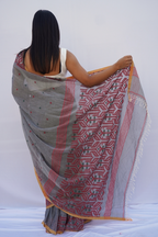 Mihira | Ash Rose Phulia Mul Cotton Saree