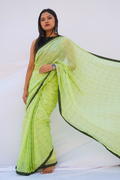 Meadow Lines Phulia Mul Cotton Saree